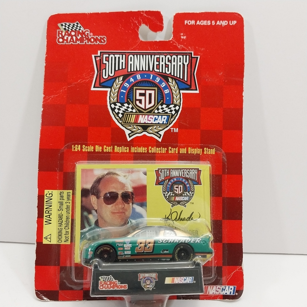 Nascar 1:64 Diecast Racing Champions 1998 #33 Ken Schrader 50th Anniversary#N074